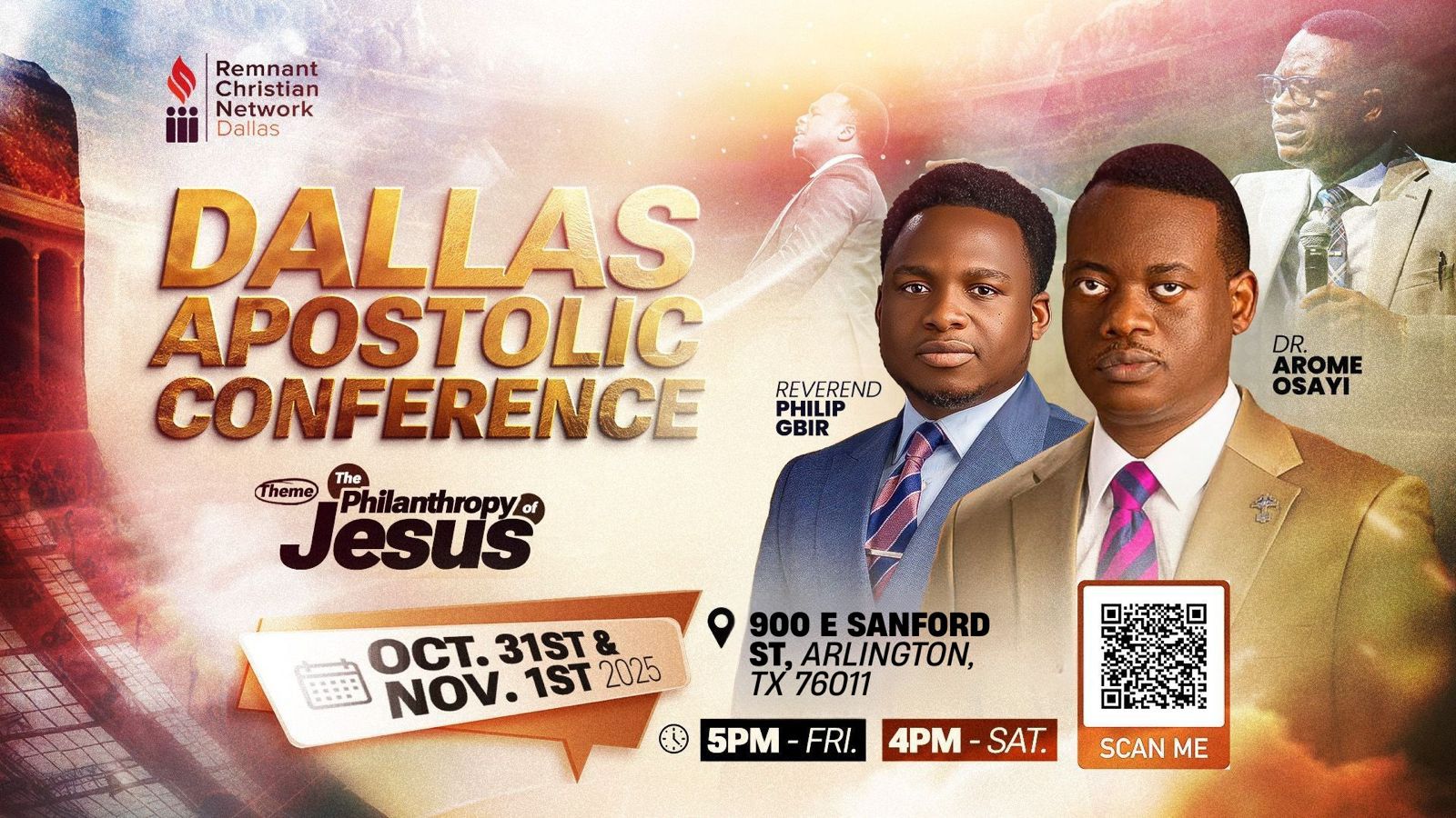 Dallas Apostolic Conference - The Philanthropy of Jesus